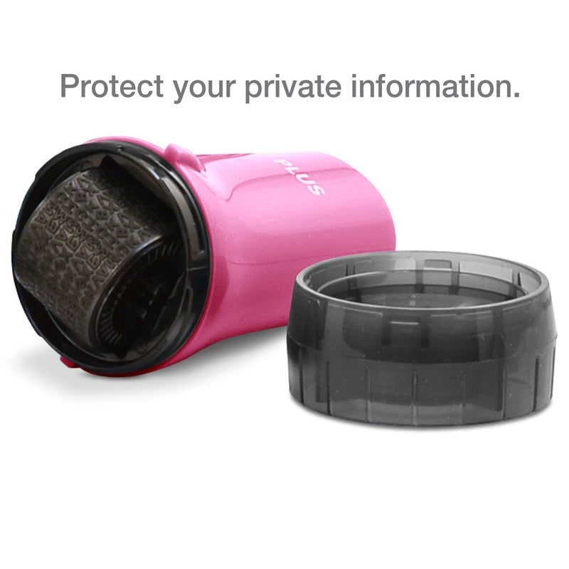 Plus Guard Your ID Advanced Security Roller 2.0 Identity Theft Prevention Stamping Pink - Image 2